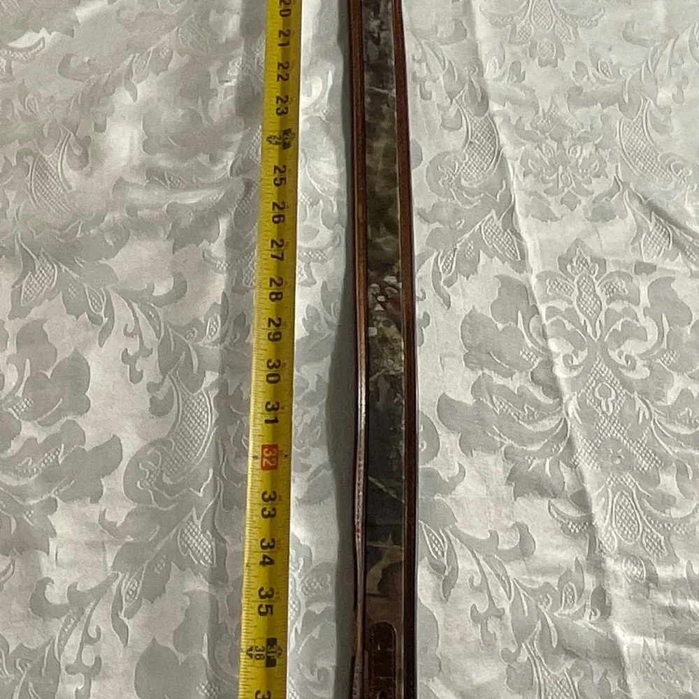 NOCONA Genuine Leather Camouflage Western Belt Mens Size 36 Hunting Outdoor